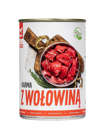 Tuf-Tuf Karma z wołowiną 400g