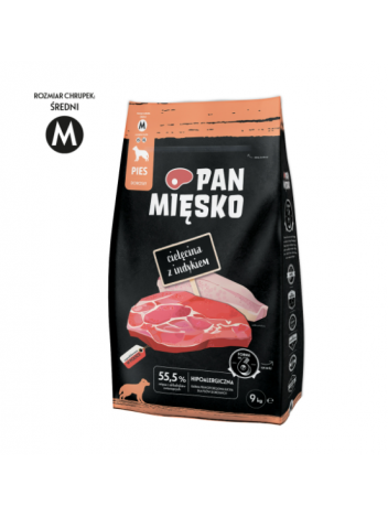 Pan Mięsko Cielęcina z indykiem M 9kg