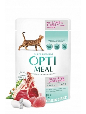 Optimeal Adult Cat Sensitive digestion 85g