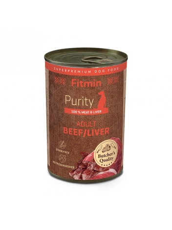 Fitmin Purity Dog Beef/Liver 400g