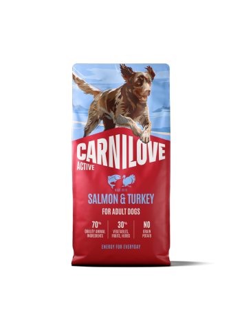 Carnilove Dog 12 kg Active Adult Salomn, Turkey