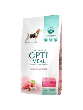OptiMeal Dog Medium Indyk 12kg