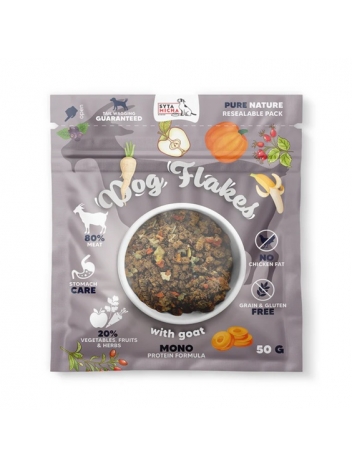 Syta Micha Dog flakes with goat 50g