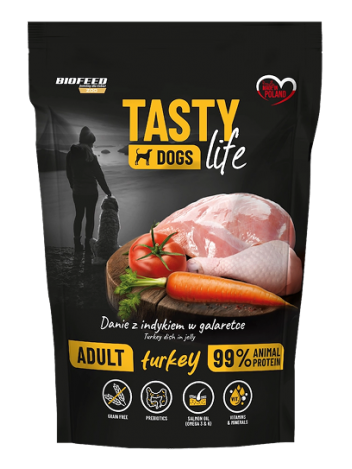 Tasty Dogs Life Indyk 500g