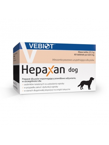 Hepaxan Dog 30 tabletek