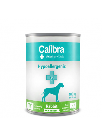 Calibra Dog Veterinary Diet Hypoallergenic Rabbit & Insect 400g