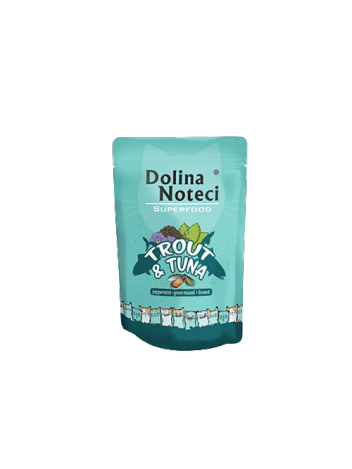 Dolina Noteci Superfood pstrąg, tuńczyk saszetka 85g