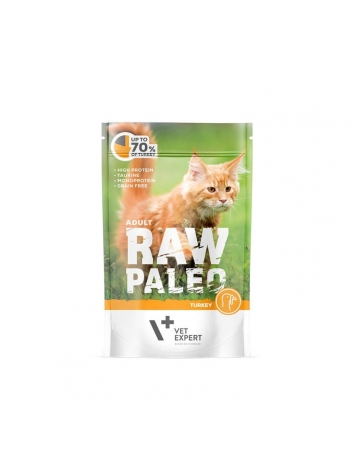 Raw Paleo Cat Adult Turkey 100g