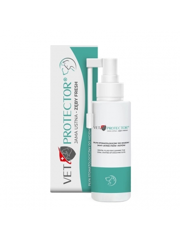 Vet Protector Jama Ustna Zęby Fresh 100ml