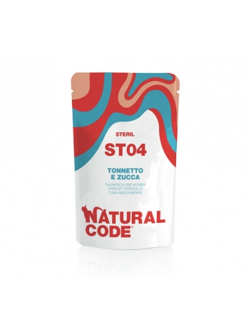 Natural Code Steril ST04 Tuna and pumpkin 70g