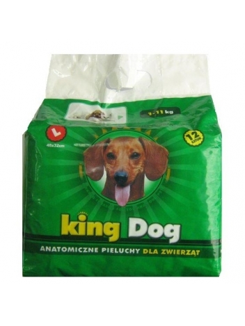 King Dog - Pieluchy dla psów - rozmiar L