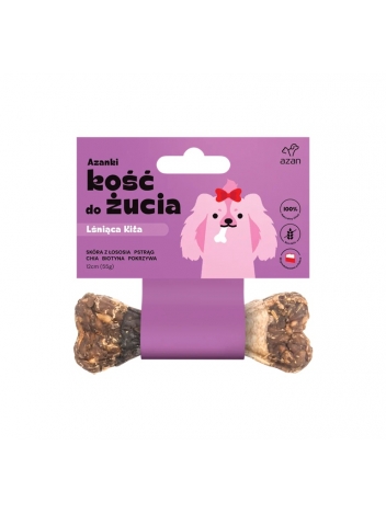 Azanki Kość do żucia Lśniąca Kita 12cm