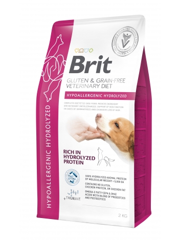 Brit Veterinary Diets Dog Hypoallergenic Hydrolyzed 2kg