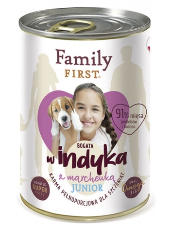 Family First Junior Bogata w indyka 400g