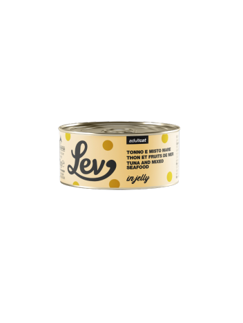 Lev Tuna and mixed seafood in Jelly 70g