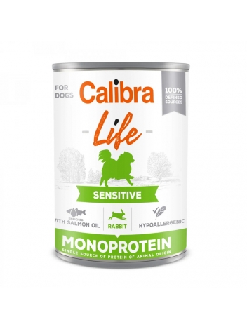 Calibra Dog Life Adult Sensitive Rabbit 400g