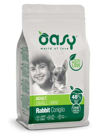 Oasy One Protein Adult Small & Mini Rabbit 2,5kg