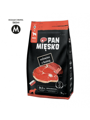 Pan Mięsko Wołowina z koziną M 9kg