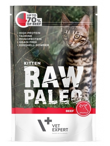 Raw Paleo Kitten Beef 100g