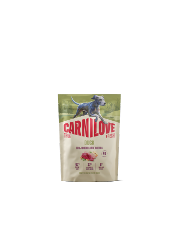 Carnilove Dog 1,5 kg True Fresh Junior Large Duck
