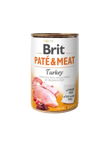 Brit Pate & Meat Turkey 400g