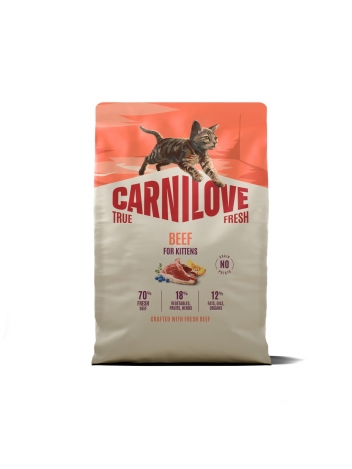 Carnilove Cat 2kg True Fresh Kitten Beef