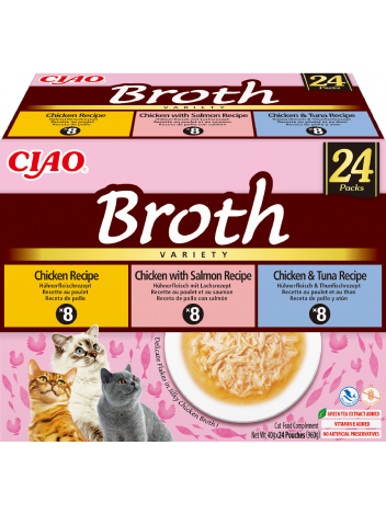 Inaba Ciao Broth Chicken Fish 24x40