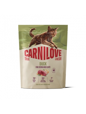 Carnilove Cat 400g True Fresh Adult Sterylised Duck