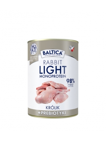 Baltica Mono Light Królik 400g