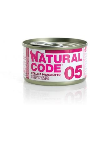 Natural Code Cat 05 Chicken and ham 85g