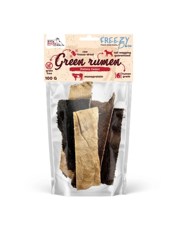 FREEZY liofilizowany zielony żwacz 80g