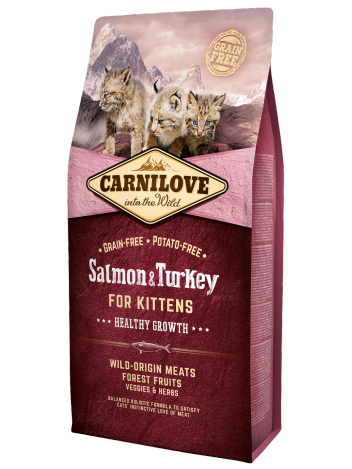 Carnilove Kitten Salmon & Turkey - 6kg
