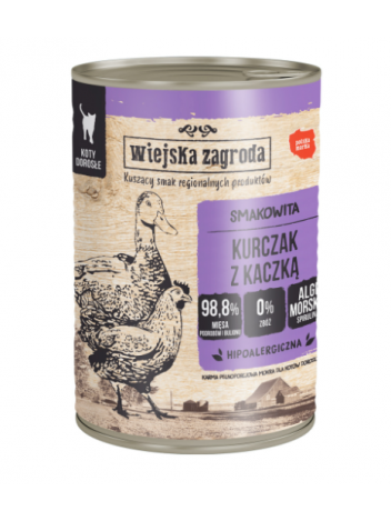 Wiejska Zagroda Kurczak z Kaczką 400g