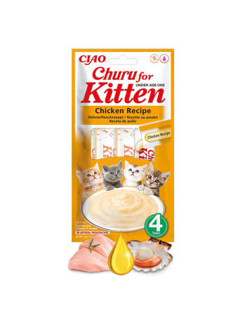 Churu Kitten Chicken  4x14g