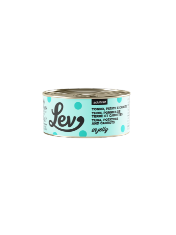 Lev Tuna, potatoes and carrots in Jelly 70g