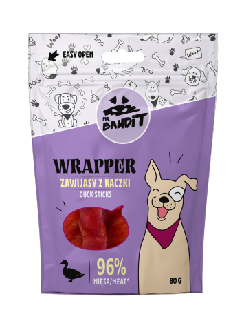 Mr. Bandit Wrapper Zawijasy z kaczki 80g