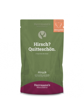 Herrman's Manufaktur Selection Dog Hirsch 150g