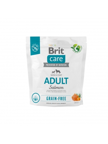 Brit Care Dog Grain-free Adult Salmon 1kg