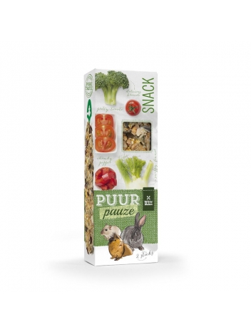 Puur pauze sticks vegetables with broccoli & tomato 110g