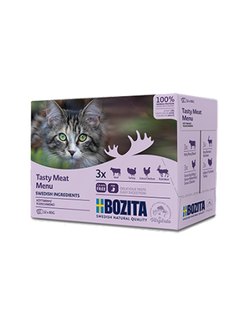 Bozita Saszetki z mięsem Multibox 12x85g