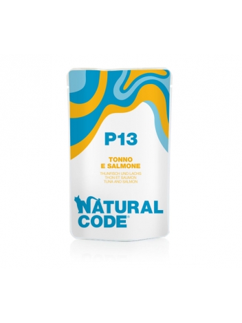 Natural Code Cat P13 Tuna and salmon 70g