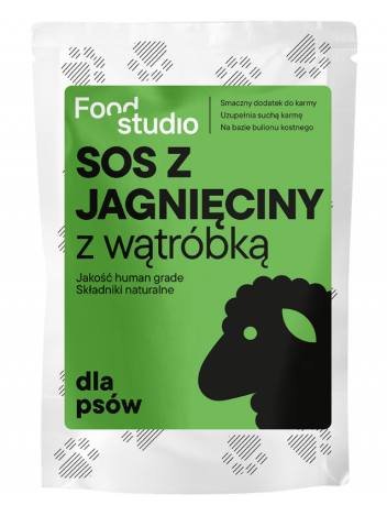 Food Studio Chefs Sos dla psów Jagnięcina 100ml