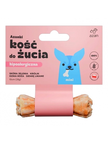 Azanki Kość do żucia Adult hipoalergiczna 10cm