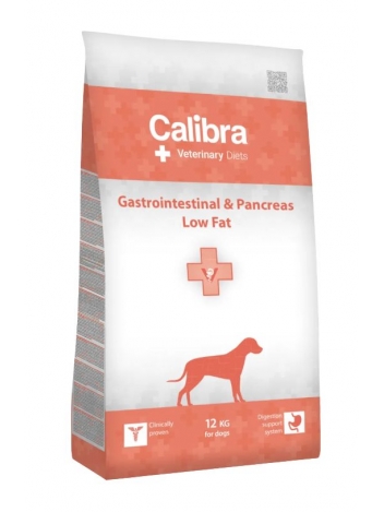 Calibra Dog VET Gastro & Pancreas Low Fat 12kg