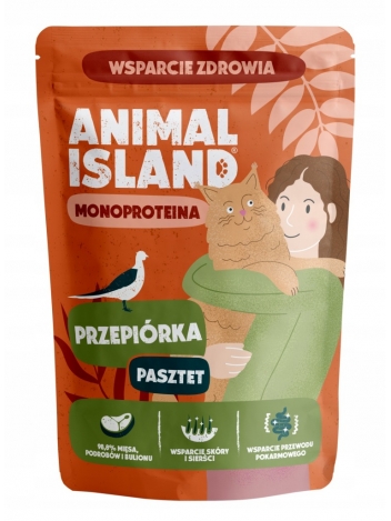 Animal Island Mono Przepiórka 100g