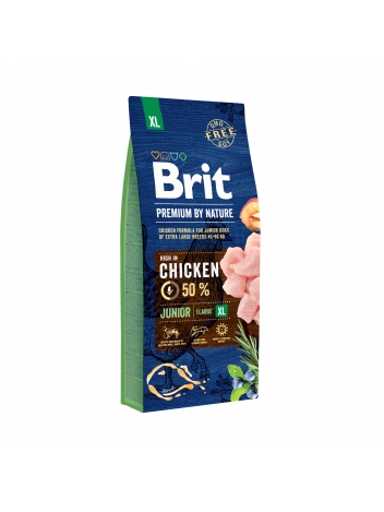 Brit Premium By Nature Junior XL 15kg