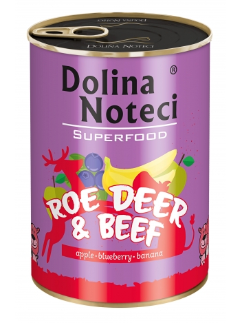 Dolina Noteci Superfood Sarna i wołowina 400g