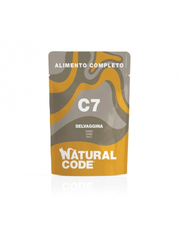 Natural Code Cat C7 Dziczyzna 70g