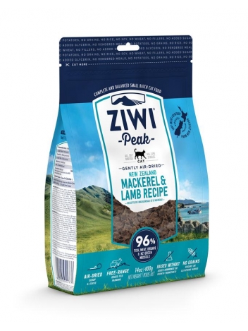 Ziwi Peak Air-Dried Mackerel & Lamb for cats 400g
