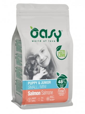 Oasy One Protein Puppy Mini/Small Salmon 2,5kg